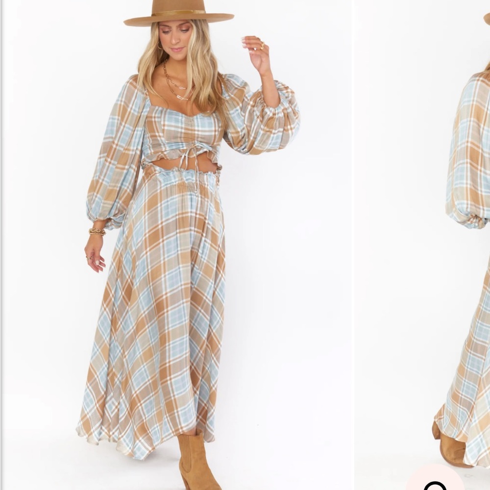 SHOW ME YOUR MUMU Mariah Midi Skirt